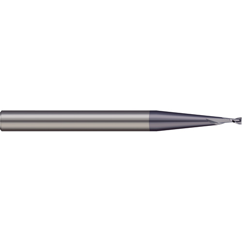 ‎RMEM-003-2X 0.3mm 38mm OAL 2 Flute High Performance Solid Carbide Miniature End Mill - AlTiN