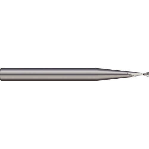 ‎RMEM-025-2 2.5mm 38mm OAL 2 Flute High Performance Solid Carbide Miniature End Mill - Uncoated