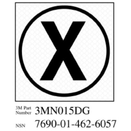 3M Diamond Grade Damage Control Sign 3MN015DG 