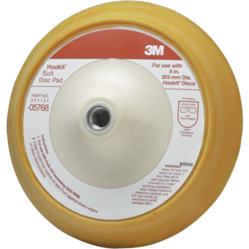 3M Hookit Soft Disc Pad 05768 8″