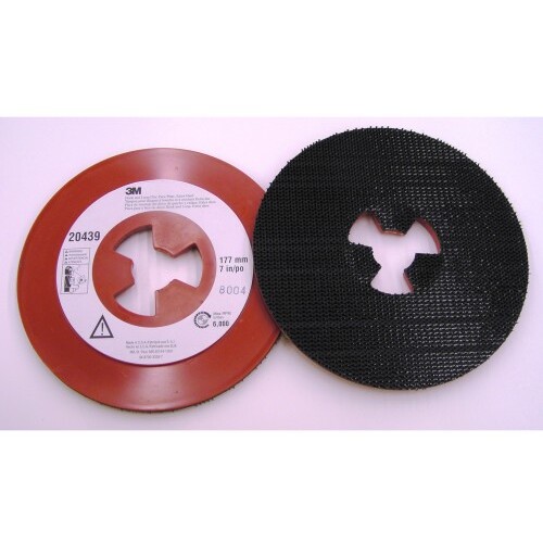 3M Hook and Loop Disc Face Plate 20439 7″ Extra Hard