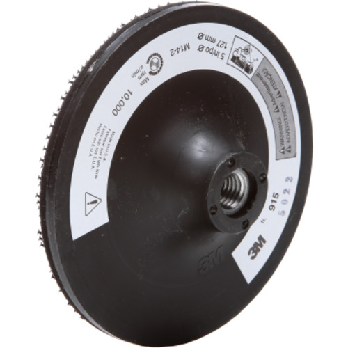 ‎3M Disc Pad Holder 915 5″ × 1/8″ × 3/8″ M14-2.0 Internal