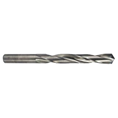 1.4 mm Dia. × 1.4 mm Shank × 18 mm Flute Length × 40 mm OAL, 5xD, 118°, Uncoated, 2 Flute, External Coolant, Round Solid Carbide Drill